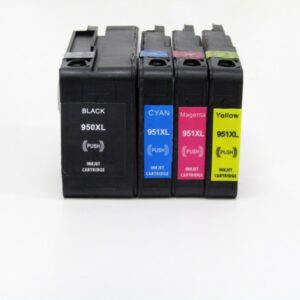 950XL & 951XL High Yield 4-Pack Ink Multipack (B2P43AE) – Refurbished